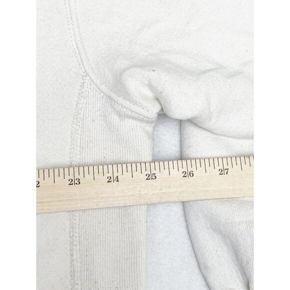 Vintage Lee Golf Sweatshirt 2XL Reverse Weave White - Picture 5 of 8